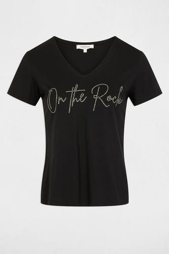 Top (korte mouwen) Zwart - Morgan De Toi