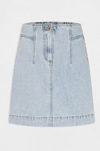 Rok (kort) Light blue denim - Morgan De Toi