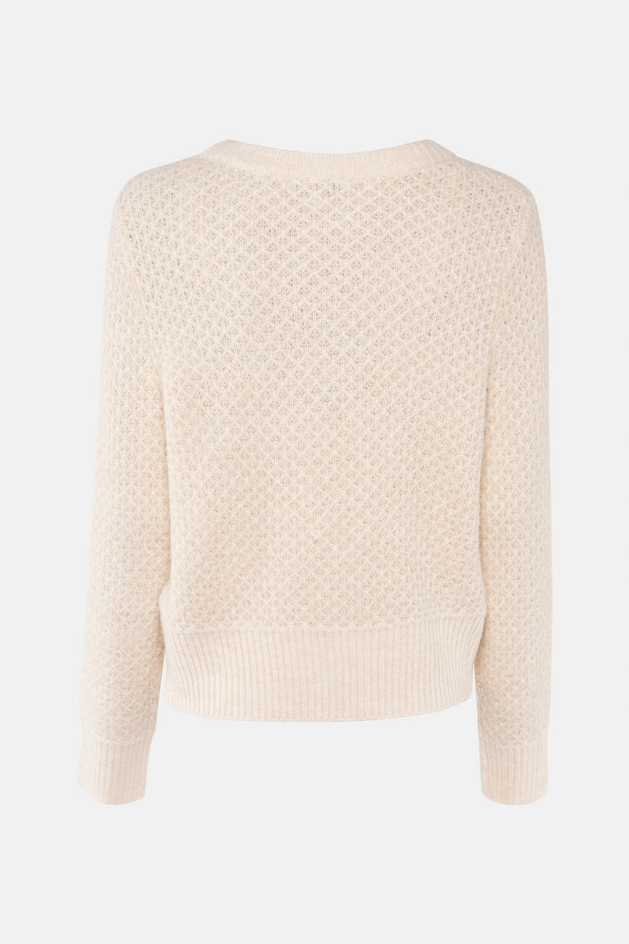 Trui met ronde hals Beige - Morgan De Toi