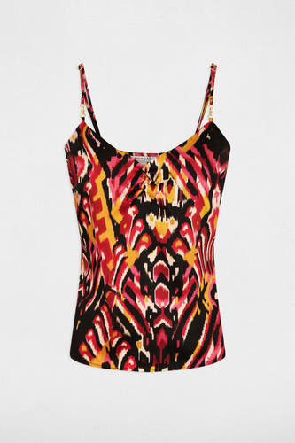 Blouse (zonder mouwen) Oranje - Morgan De Toi