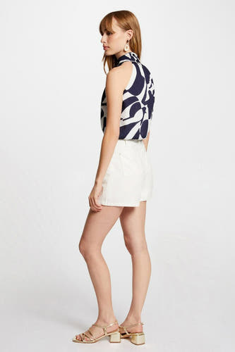 Blouse (zonder mouwen) Blauw - Morgan De Toi