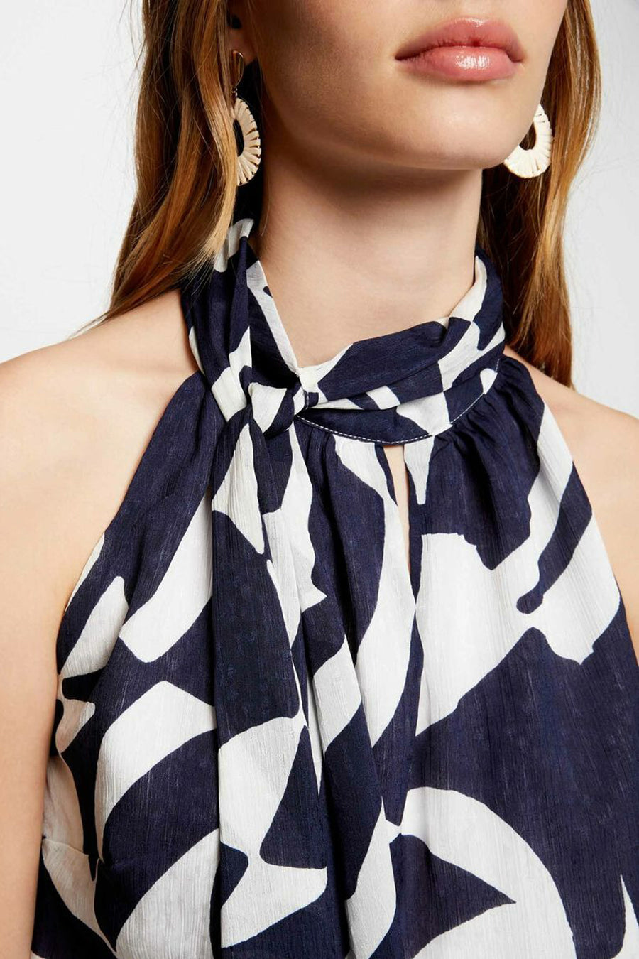 Blouse (zonder mouwen) Blauw - Morgan De Toi