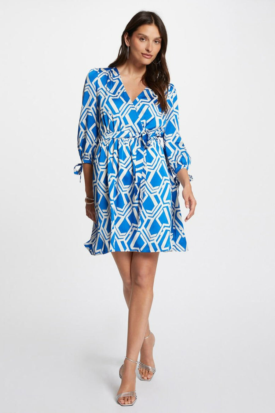 Jurk 3/4 Blauw - Morgan De Toi