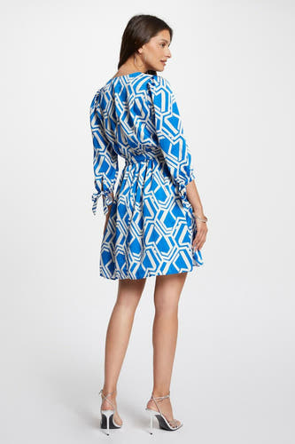 Jurk 3/4 Blauw - Morgan De Toi