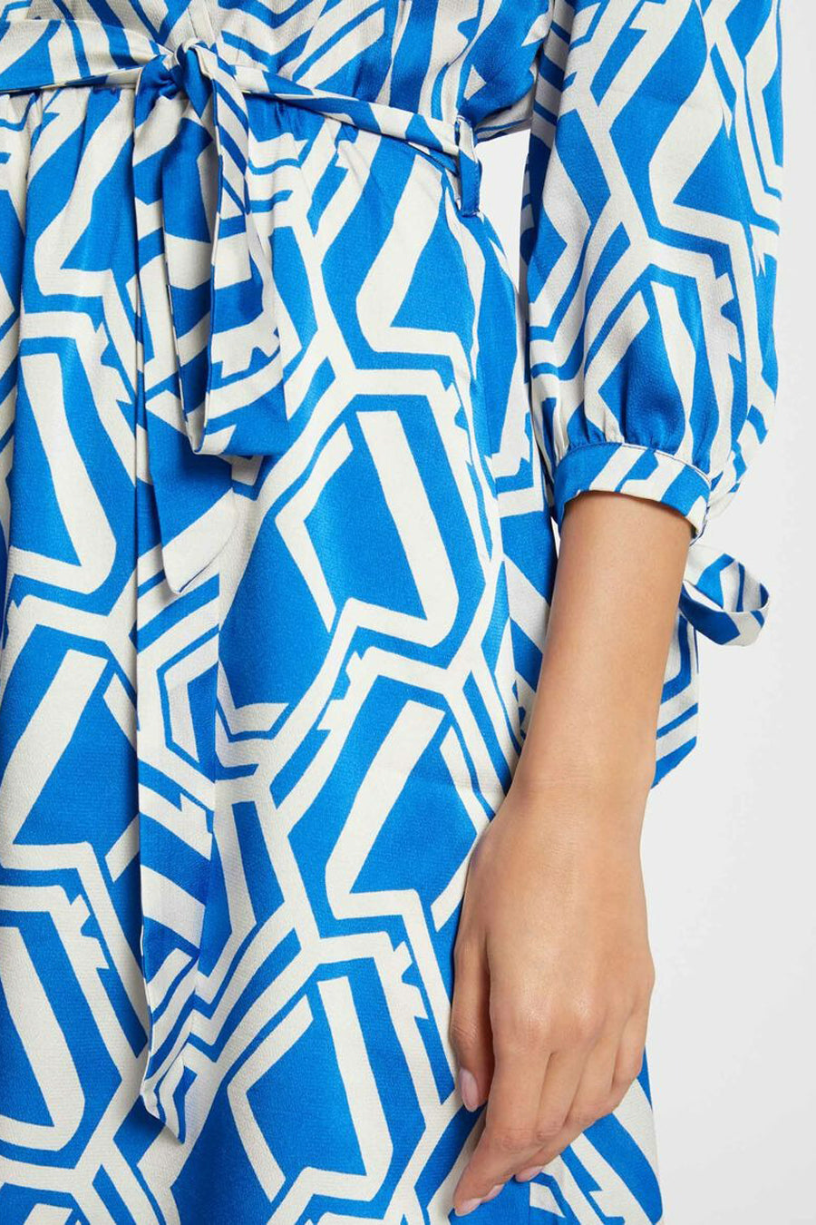 Jurk 3/4 Blauw - Morgan De Toi