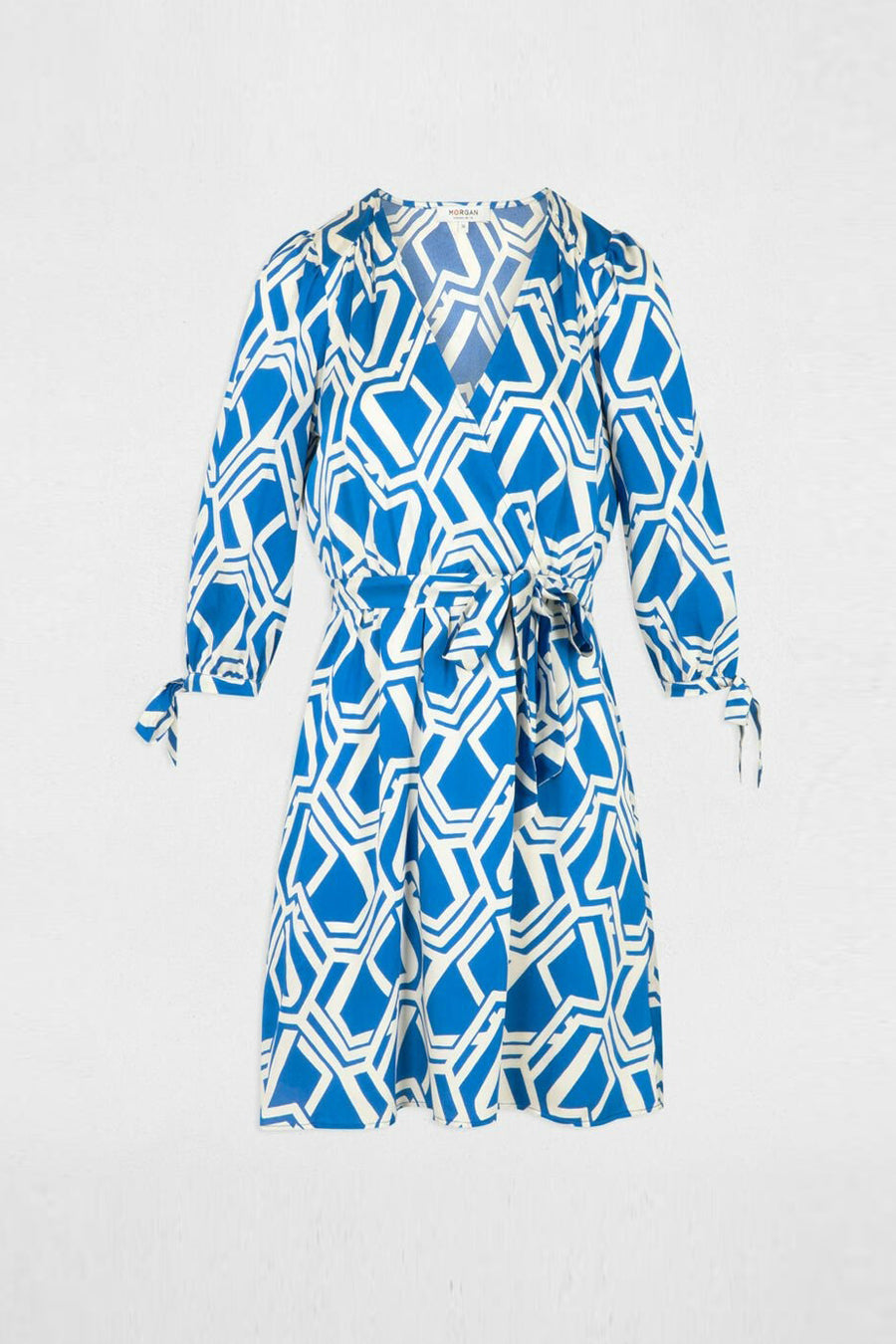 Jurk 3/4 Blauw - Morgan De Toi