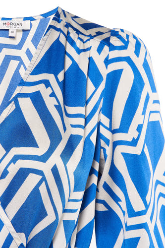 Jurk 3/4 Blauw - Morgan De Toi