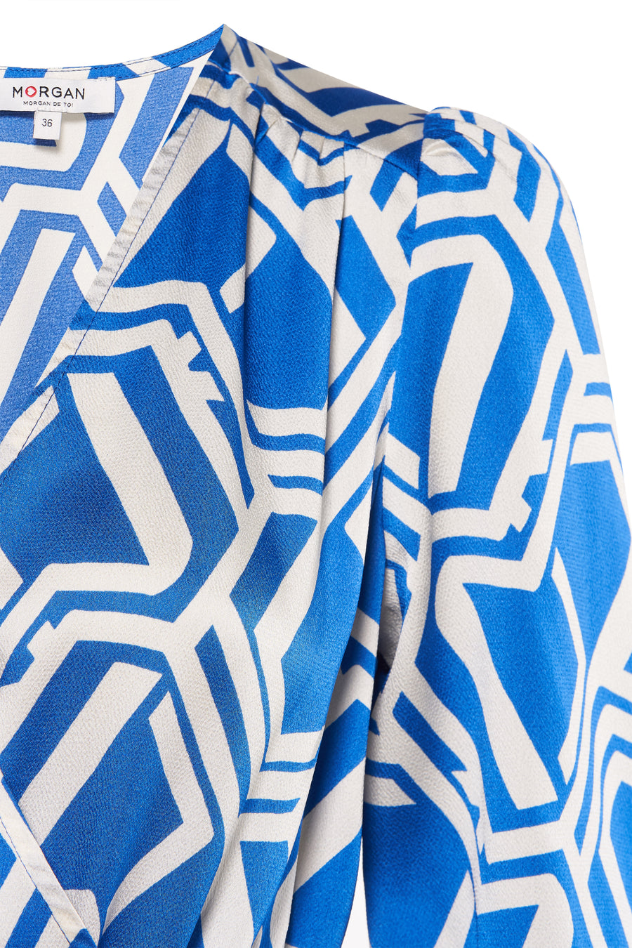 Jurk 3/4 Blauw - Morgan De Toi