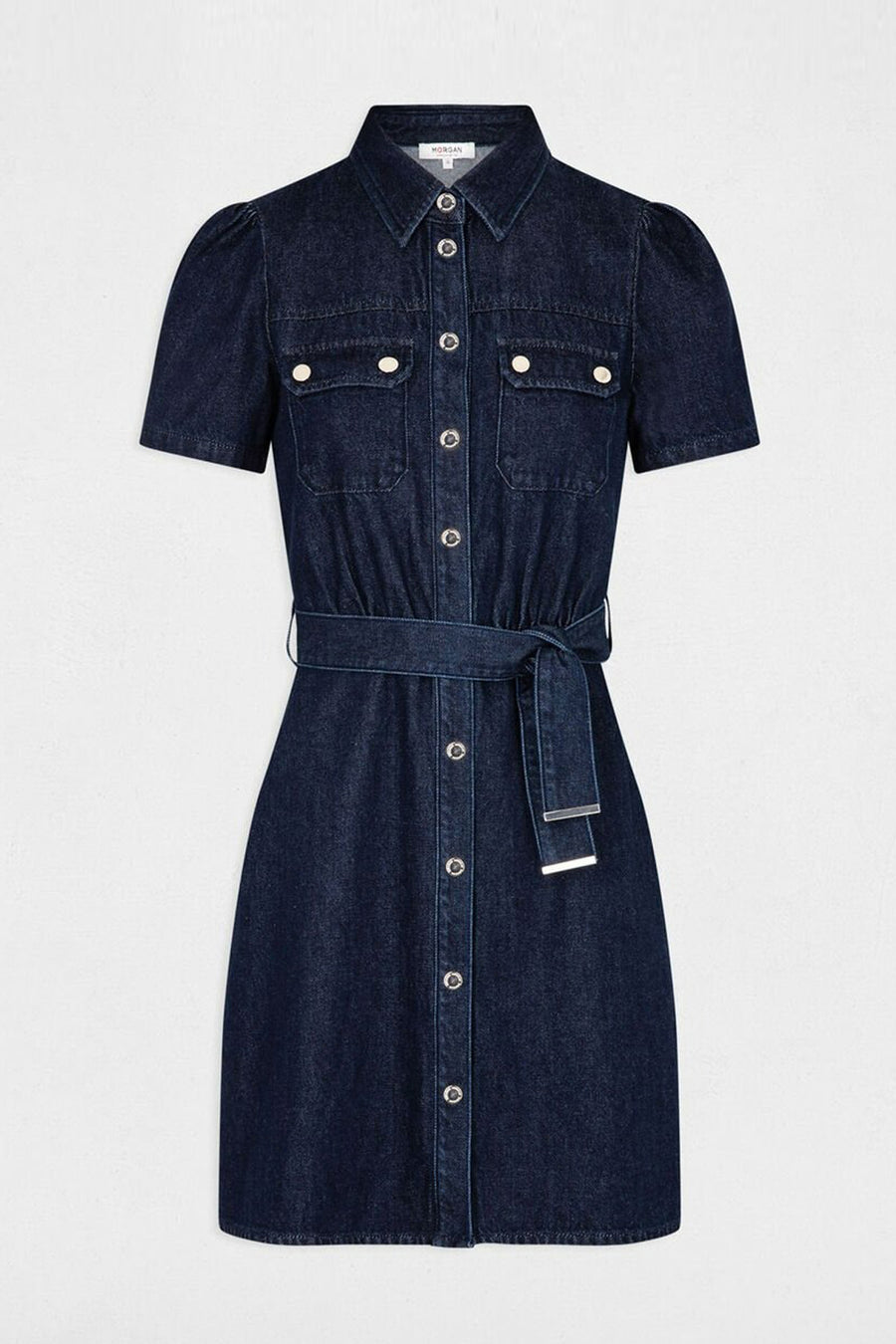 Kleedjes (korte mouwen) Denim - Morgan De Toi