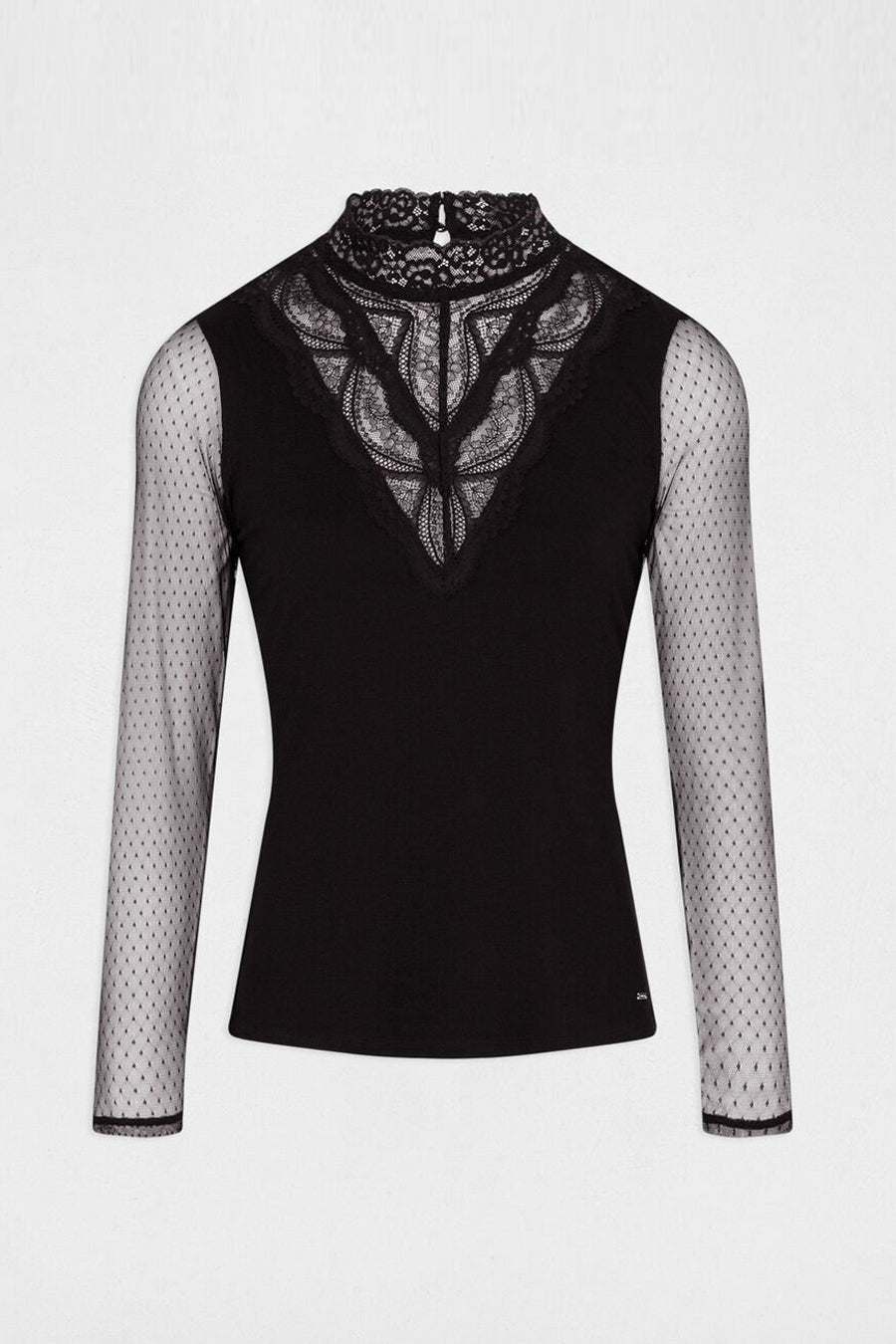 Blouse (lange mouwen) Zwart - Morgan De Toi