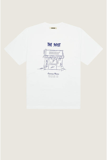 T-shirt (korte mouwen) Wit - WOODBIRD