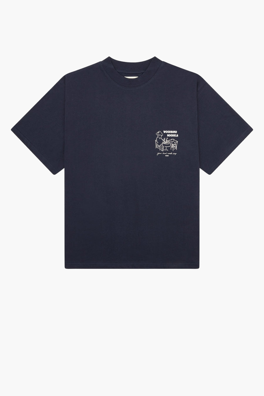 T-shirt (korte mouwen) Blauw - WOODBIRD