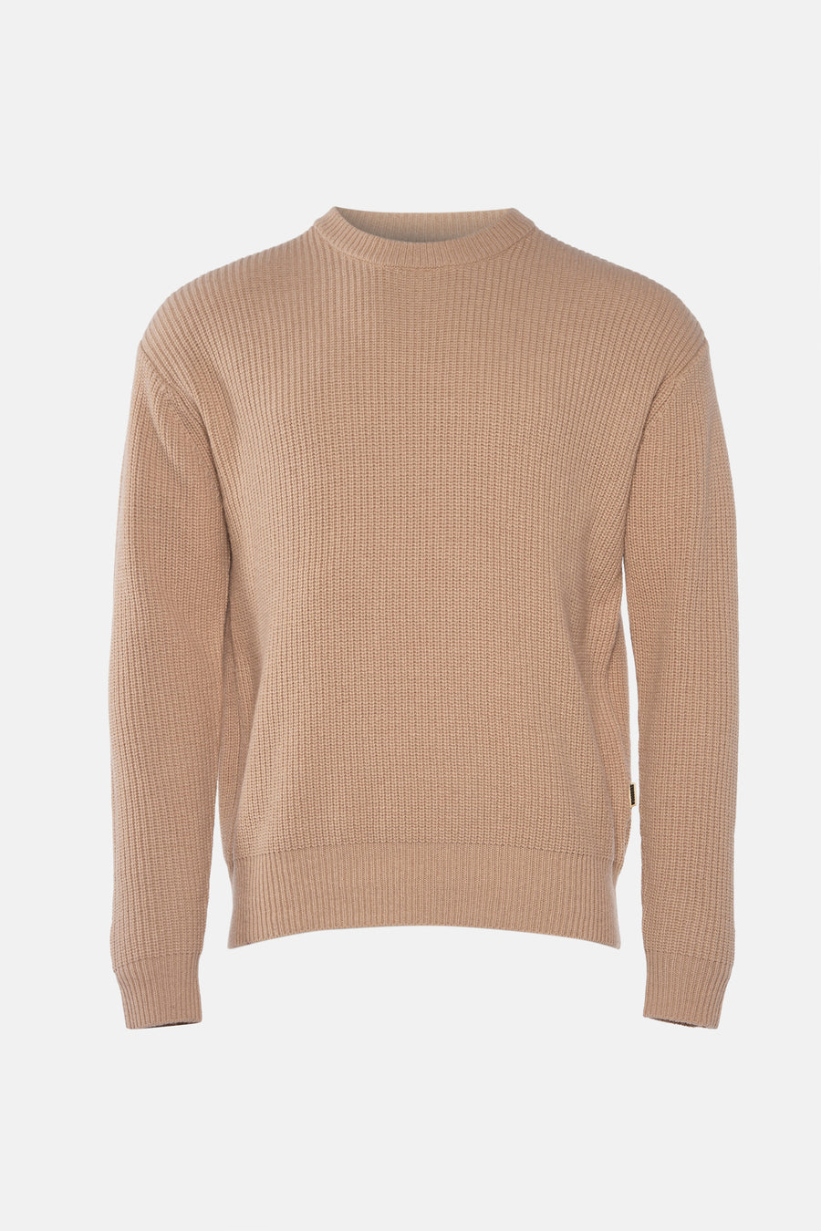 Trui met ronde hals Beige - WOODBIRD