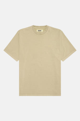 T-shirt (korte mouwen) Beige - WOODBIRD