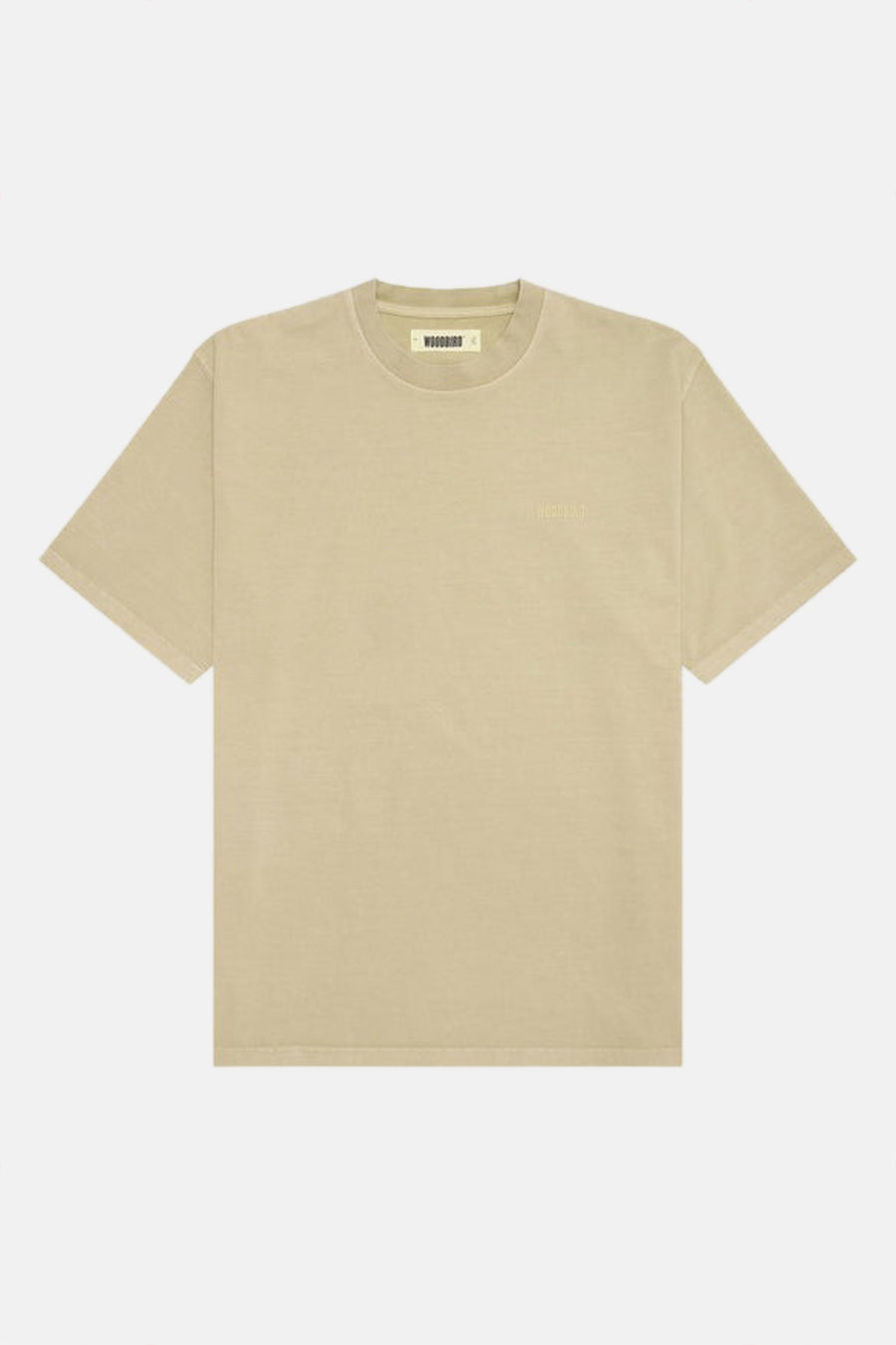 T-shirt (korte mouwen) Beige - WOODBIRD