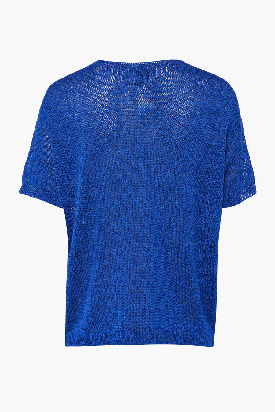 Trui met V-hals Blauw - Terra di Siena
