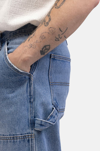 Jeans wide Light blue denim - REDEFINED REBEL