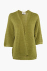 Cardigan Groen - Terra di Siena