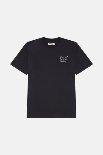 T-shirt (korte mouwen) Zwart - WOODBIRD