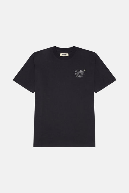 T-shirt (korte mouwen) Zwart - WOODBIRD