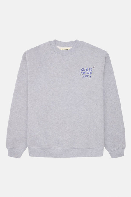 Sweater met ronde hals Grijs - WOODBIRD