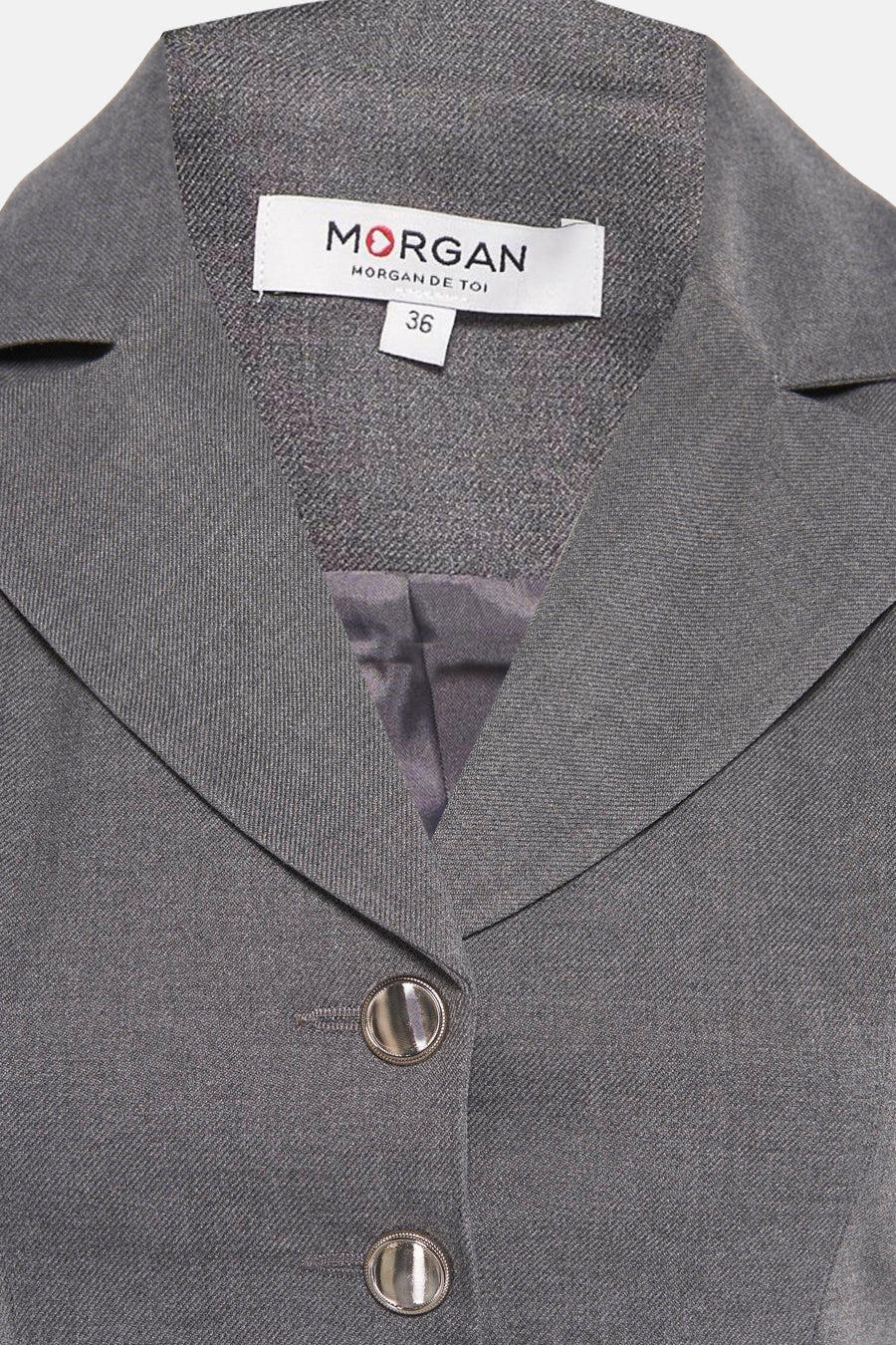 Blazer Grijs - Morgan De Toi