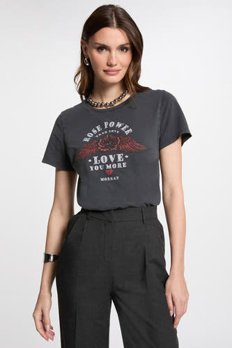 T-shirt (korte mouwen) Grijs - Morgan De Toi