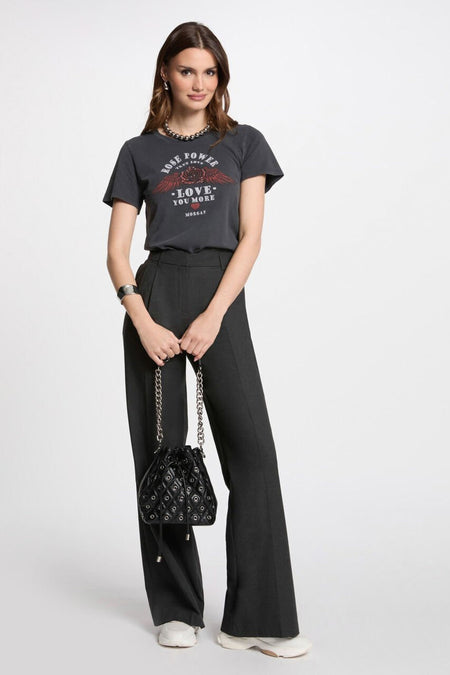 T-shirt (korte mouwen) Grijs - Morgan De Toi