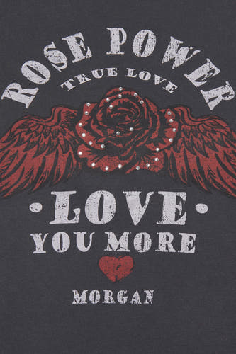 T-shirt (korte mouwen) Grijs - Morgan De Toi