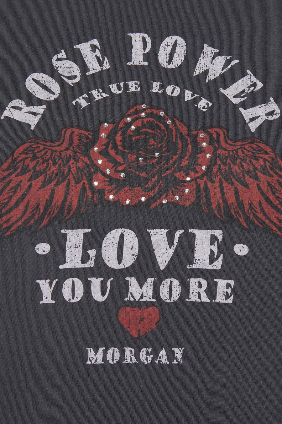 T-shirt (korte mouwen) Grijs - Morgan De Toi