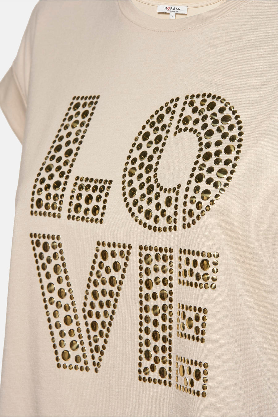 Top (korte mouwen) Beige - Morgan De Toi