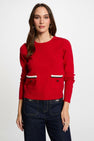 Pull col O Rouge - Morgan De Toi