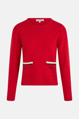 Trui met ronde hals Rood - Morgan De Toi
