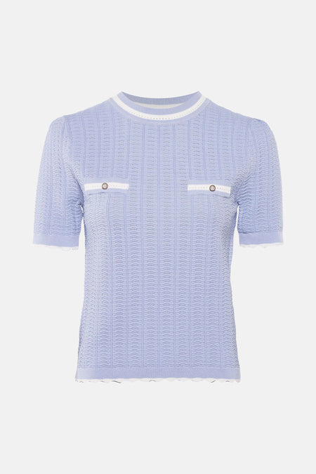 Trui met ronde hals Blauw - Morgan De Toi