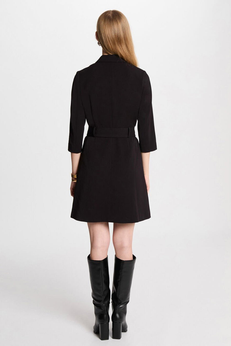 Jurk 3/4 Zwart - Morgan De Toi
