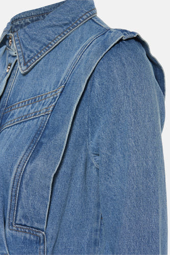 Kleedjes (lange mouwen) Mid blue denim - Morgan De Toi