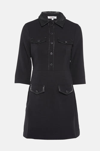 Jurk 3/4 Zwart - Morgan De Toi