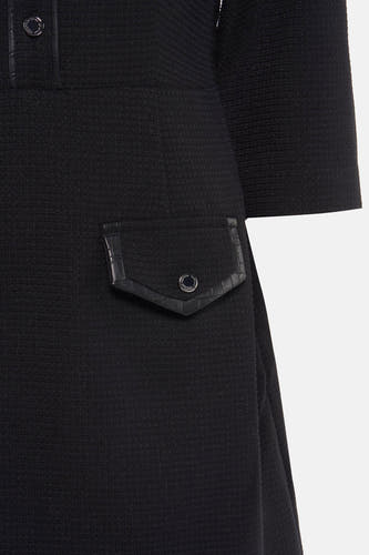 Jurk 3/4 Zwart - Morgan De Toi