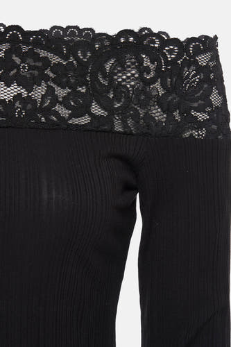 Top (lange mouwen) Zwart - Morgan De Toi