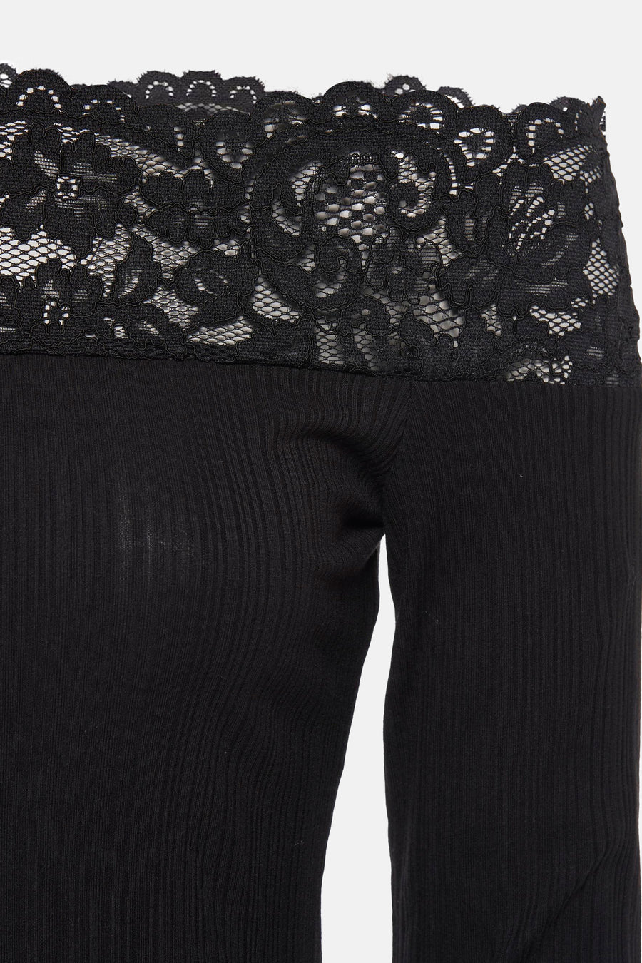Top (lange mouwen) Zwart - Morgan De Toi