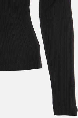 Top (lange mouwen) Zwart - Morgan De Toi