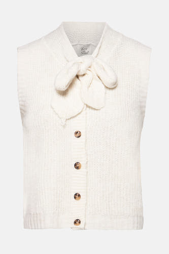 Cardigan Ecru - Terra di Siena