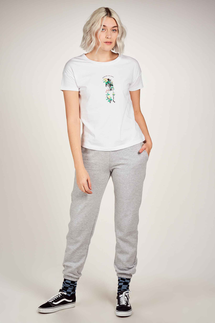 T-shirt (korte mouwen) Wit - NOISY MAY