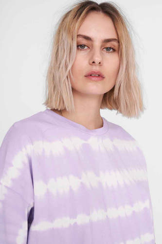 T-shirt (korte mouwen) Paars - NOISY MAY