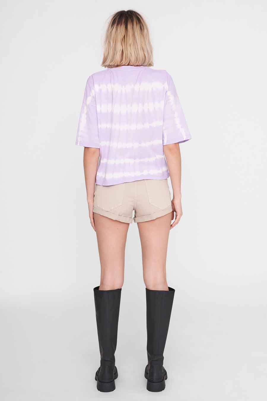 T-shirt (korte mouwen) Paars - NOISY MAY