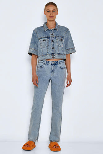 Jeans straight Light blue denim - NOISY MAY