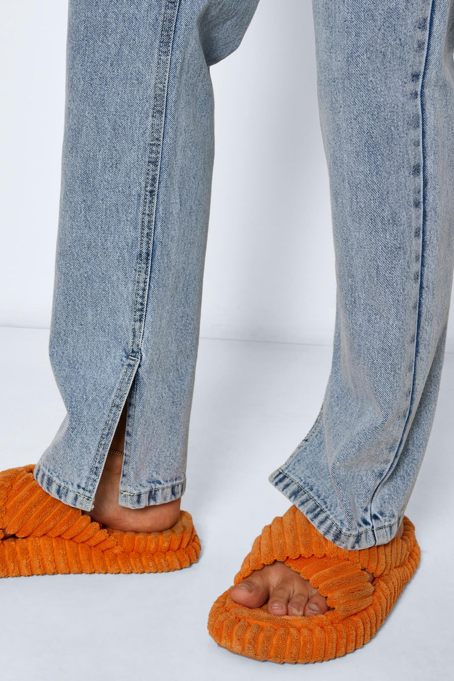 Jeans straight Light blue denim - NOISY MAY