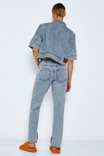 Jeans straight Light blue denim - NOISY MAY