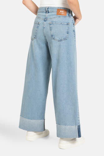 Jeans wide Light blue denim - MAC