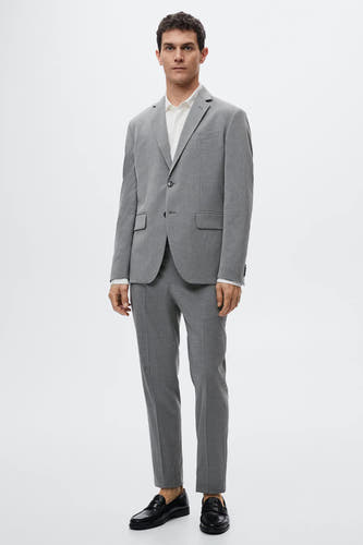 Blazer Grijs - Mango